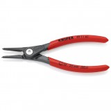 KNIPEX 49 11 A1 SB Precíziós Seeger-gyűrű fogó Külső gyűrűkhöz, tengelyeken szürkére foszfátozott 140 mm