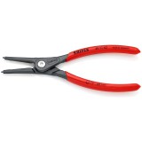 KNIPEX 49 11 A2 Precíziós Seeger-gyűrű fogó Külső gyűrűkhöz, (tengelyek) 180 x 40 x 13 mm