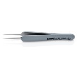 KNIPEX 92 21 13 ESD Gumi csipesz rozsdamentes acélból 112 x 15 x 18 mm