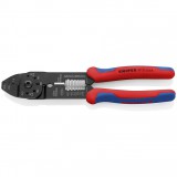 KNIPEX 97 21 215 B SB Krimpelő fogó barnított 230 mm