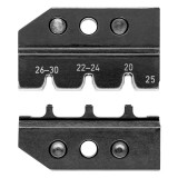 KNIPEX 97 49 25 Krimpelő profil A Molex LLC Micro-Fit 3.0 sorozatú csatlakozódugóihoz 50 x 12 mm