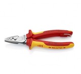 KNIPEX 97 78 180 T BK Krimpelő fogó
