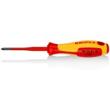 KNIPEX 98 24 01 Csavarhúzó (Slim) kereszthornyos csavarokhoz Phillips® 187 x 30 x 30 mm