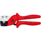 Knipex műanyagcső vágó olló 185mm D35