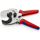 Knipex műanyagcső vágó olló műanyag- és kombinált O 26,0 - 40,0 mm-es csövekhez 210mm