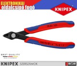 Knipex SUPER KNIPS 125H elektronikai oldalcsípő fogó 125 mm - szerszám
