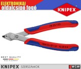 Knipex SUPER KNIPS 60 elektronikai oldalcsípő fogó 125 mm - szerszám