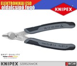 Knipex SUPER KNIPS ESD elektronikai oldalcsípő fogó 125 mm - szerszám