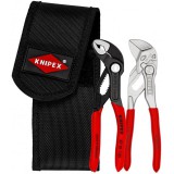 KNIPEX XS fogókulcs és mini Cobra® XS fogókulcs 2 részes készlet, textil övtáskában (00 20 72 V04 XS)