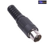 Koax dugó fekete, műanyag házban.