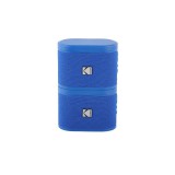 Kodak BRIXBL2 Soundbrix Mini Bluetooth Coloured Portable Two Speakers Blue KO-BRIXBL2