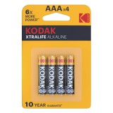 Kodak Xtralife Alkáli mikro elem AAA (1,5V)B4