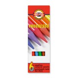 Koh-I-Noor Progresso 8755 6db-os színesceruza készlet