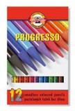 Koh-i-noor Színes ceruzakészlet 12 db-os, Progresso