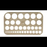 KOH-I-NOOR "z37" Műanyag körsablon (7250040000)