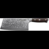 Kohersen Cleaver Elegance Ebony Wood Rozsdamentes acél Húsvágó Bárd 16,5cm - Fekete (72217)