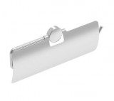 Koin Simple papírtörölköző tartó, fedeles, króm