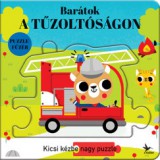 Kolibri Kiadó Barátok a tűzoltóságon - Kicsi kézbe nagy puzzle