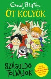 Kolibri Kiadó Enid Blyton: Száguldó tolvajok - Öt kölyök 6. - könyv