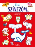 Kolibri Kiadó Mészáros Dorka: Első színezőm - Állatok - könyv