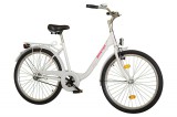 Koliken Biketek Feliz 26 kontrás városi kerékpár fehér