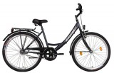 Koliken Biketek Jázmin 26 kontrás városi kerékpár grafit