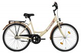 Koliken Biketek Jázmin 26 kontrás városi kerékpár krém