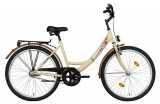 Koliken Biketek Jázmin 26 kontrás városi kerékpár krém