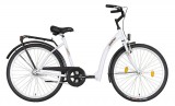 Koliken Hunyadi városi kerékpár fehér