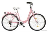Koliken Ocean 28 6 sebességes városi kerékpár rózsaszín