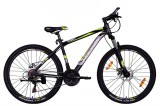 Koliken Scoria férfi MTB fekete-zöld kerékpár 19"