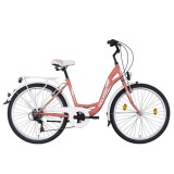 Koliken Sweet Bike 26 városi kerékpár rozé