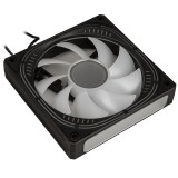 Kolink Umbra Void Pro 120mm ARGB hűtő ventilátor fekete (5999094005600) (5999094005600)