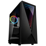 Kolink VOID RGB ATX, 310 mm max VGA edzett üveg fekete számítógépház