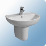 Kolo Rekord mosdó csaplyukkal 60x45,5cm