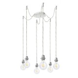 KOMBIX 6 függesztő készlet KA+AK+KF 230V LED E27 6x15W