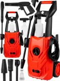 Kompakt magasnyomású mosó háztartási használatra - 120-150 bar, tartozékokkal, turbó funkcióval