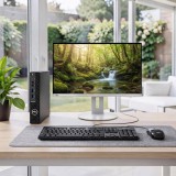 Komplett Asztali Szett Dell OptiPlex 3080 i5-10500T/8DDR4/256SSD/WIFI Mini PC + Keret Nélküli Fehér Fujitsu FHD Monitor + Billentyűzet és Egér