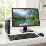 Komplett Asztali Szett Lenovo ThinkCentre M920Q i5-8500T/8GB/256SSD MiniPC + DELL FHD Monitor + Billentyűzet és Egér
