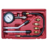 Kompresszió mérő készlet benzines gyorscsatlakozós