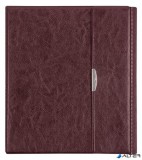 Konferencia mappa, A5, műbőr, PANTA PLAST "Optimus", bordó