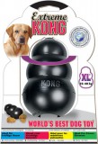 Kong Extreme harang kutyajáték (Fekete l XL)