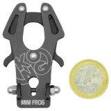 Kong Frog Mini karabíner fekete