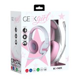 Konix Mythics "Geek Girl Crystal" PlayStation 4 vezetékes gamer headset