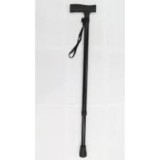 Könnyített alumínium színes járóbot állítható magassággal fekete