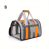 Könnyű, összecsukható kisállat-hordozó cipzárral