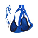 Könnyű póráz és hám kombináció erős anyagból - Kutyáknak és macskáknak