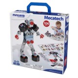 Konstrukciós játék Mecatech, 106 db-os, Miniland