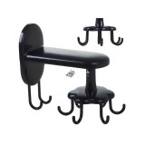 Konyhai akasztó forgó edénytartóval és akasszal