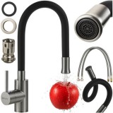 Konyhai csaptelep - flexibilis kifolyóval Ruhhy 26324